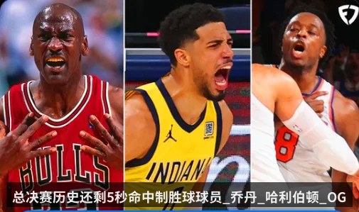 总决赛历史还剩5秒命中制胜球球员_乔丹_哈利伯顿_OG